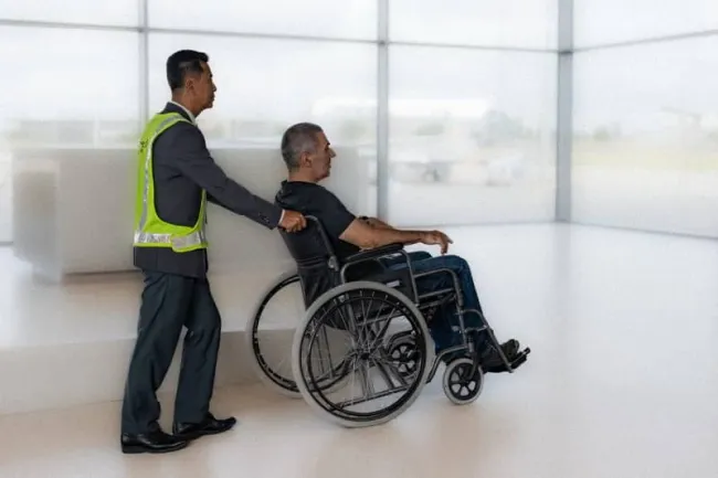 Helpfull tips about reduced mobility at the airport